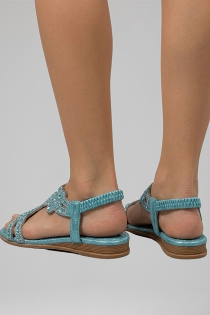 Ashleigh Parker | Embellished Flat Sandals For Women