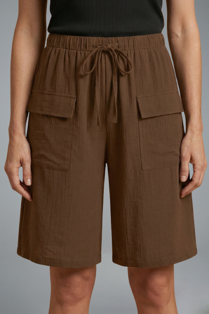 Tara Collins | Relaxed Cargo Shorts For Women