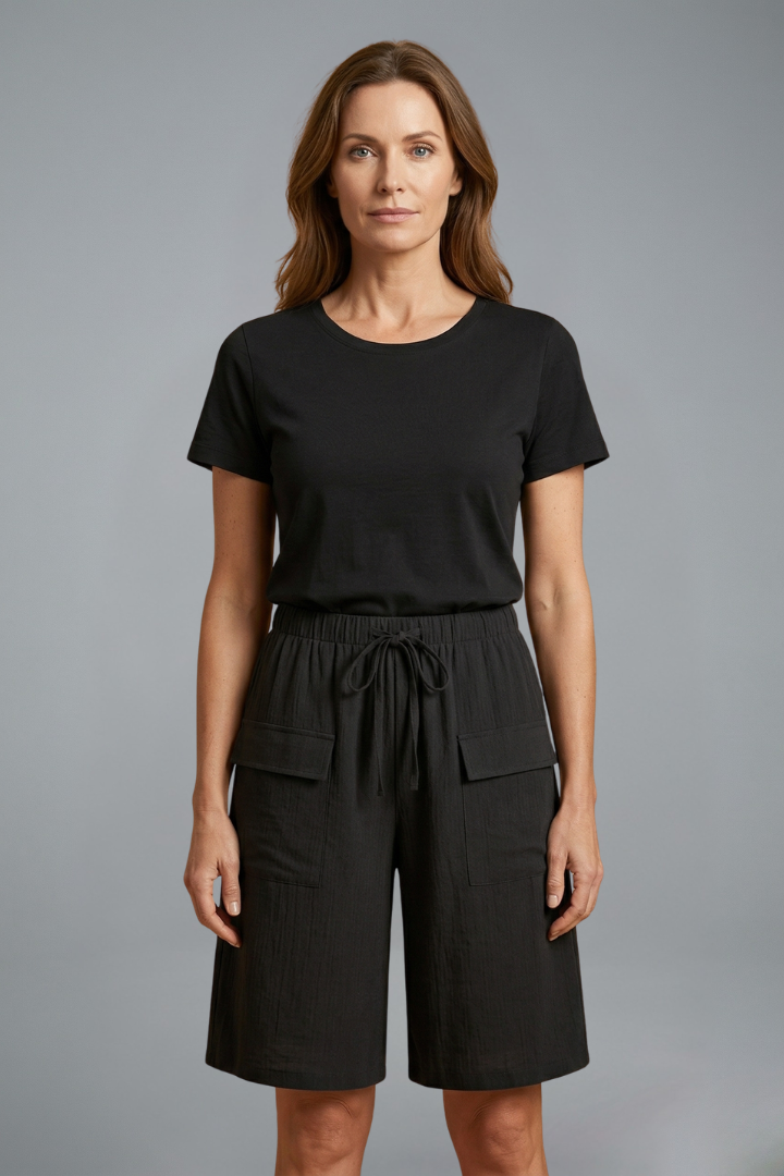 Tara Collins | Relaxed Cargo Shorts For Women