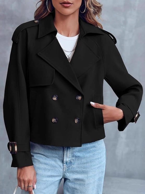 Aurélie Voss | Cropped Trench Coat For Women