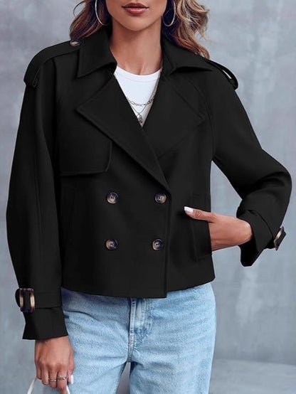 Aurélie Voss | Cropped Trench Coat For Women