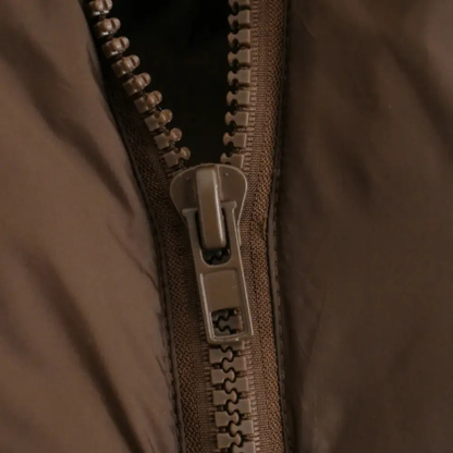 Elena Rossi | Cropped Puffer Vest With Luxe Collar For Women