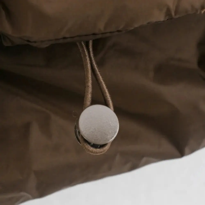 Elena Rossi | Cropped Puffer Vest With Luxe Collar For Women