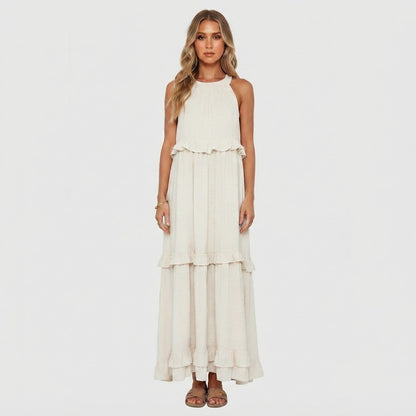 Amelia Turner | Tiered Ruffle Maxi Dress For Women