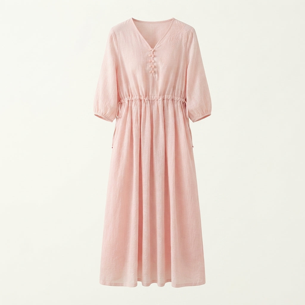 Ashleigh Reid | Lightweight Summer Maxi Races Dress For Women