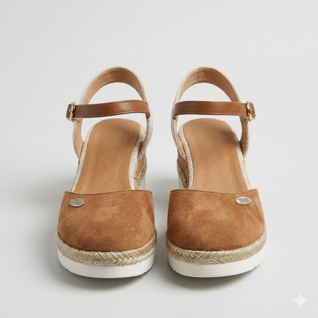 Valentina Rossi | Comfort Wedge Mary Jane Shoes For Women