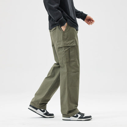 Henry Smith | Cargo Straight-Leg Trousers For Men