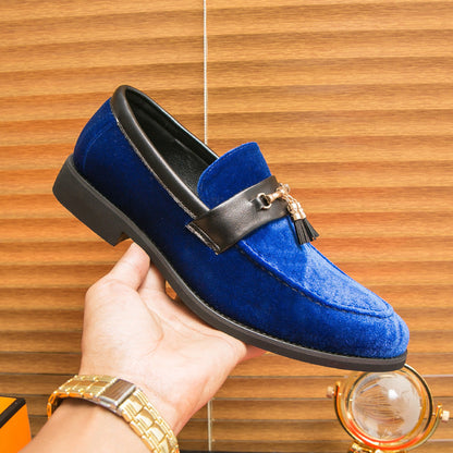 Mason Kingsley | Tassel Suede Loafers For Men
