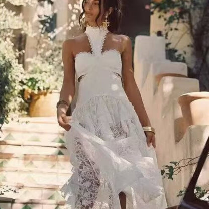 Lucy Martin | Lace Maxi Dress For Women