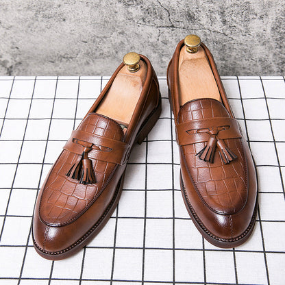 Ryan Mitchell | Tassel Loafer Leather Shoes For Men