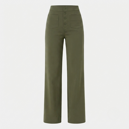 Brooke Turner | High Waist Wide Leg Trousers For Women