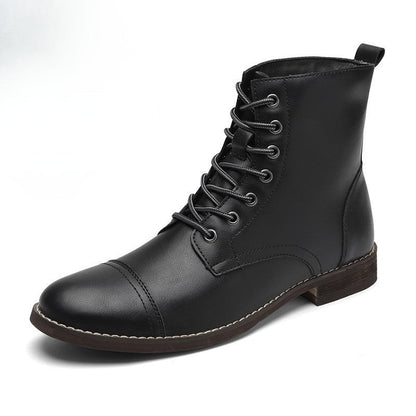 Cameron Sinclair | Leather Ankle Boots For Men