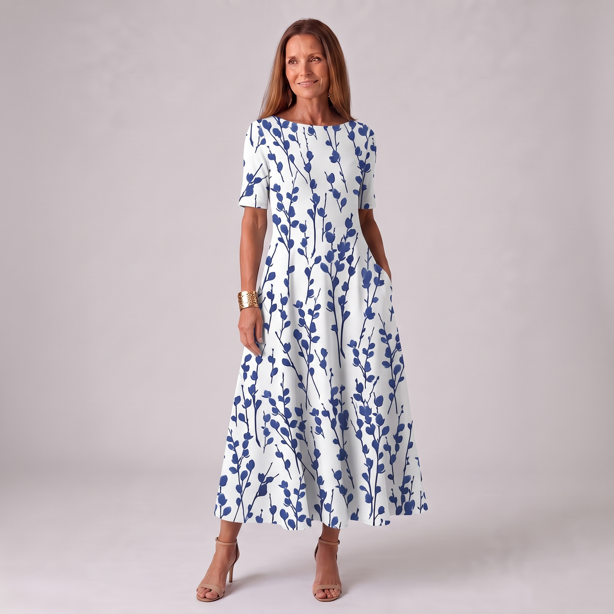 Dress – Coastal Bloom for Sunlit Days