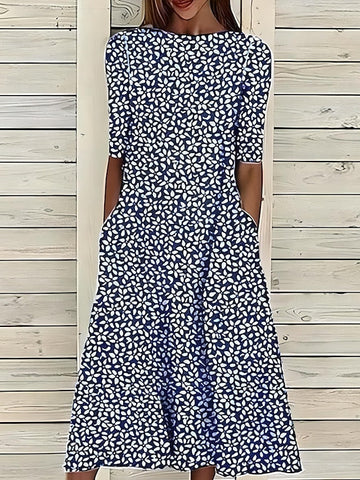 Dress – Coastal Bloom for Sunlit Days