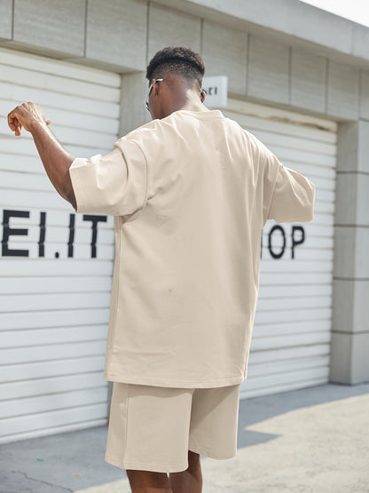 Lachlan Murray | Oversized Cotton Two-Piece Set For Men