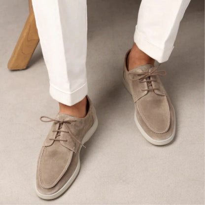Owen Baxter | Suede Lace-Up Casual Shoes For Men