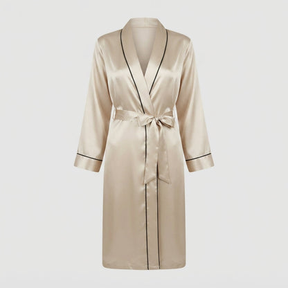 Emma Harrington | Satin Belted Robe For Women