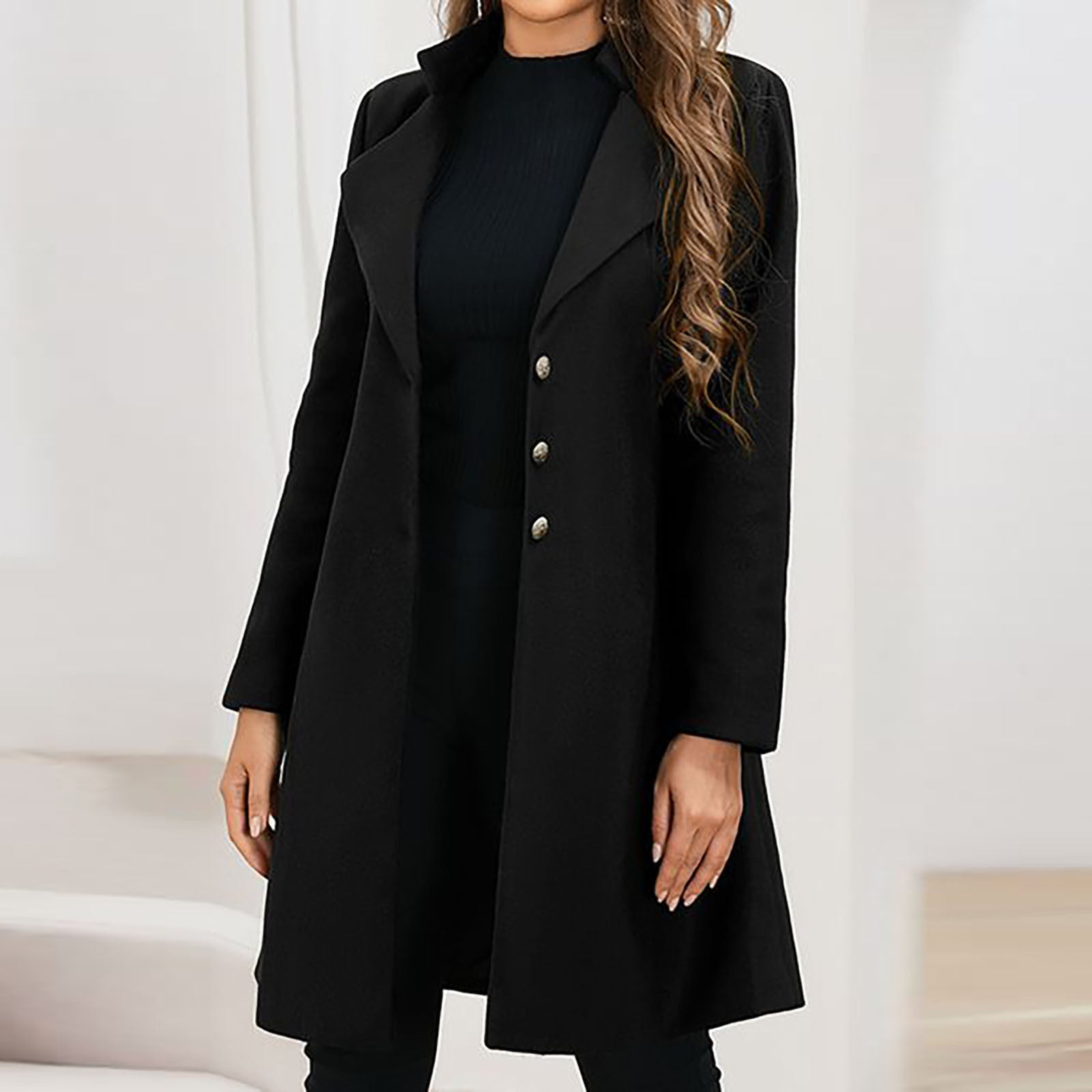 Elise Hartley | Tailored Longline Wool-Blend Coat For Women