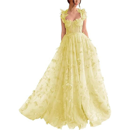 Elise Campbell | Floral Formal Maxi Dress For Women