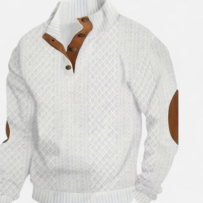 Alessio Romano | Textured Knit Pullover For Men