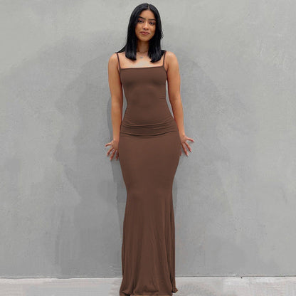 Sienna Clarke | Slim-Fit Cami Maxi Dress For Women