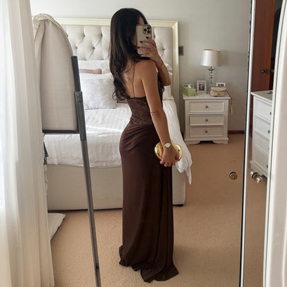 Matilda Hughes | Lace Off-Shoulder Maxi Dress For Women