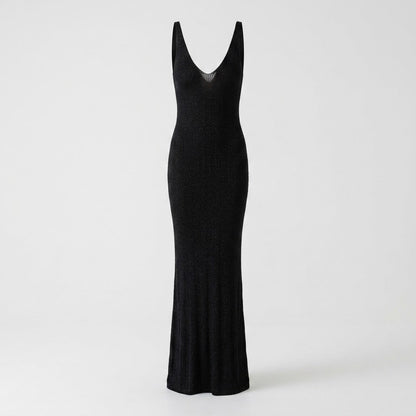 Imogen Ryan | Backless Knitted Sheath Dress For Women