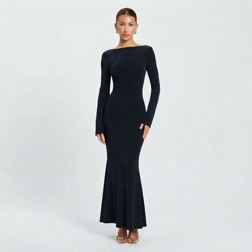 Isla Kelly | Backless Maxi Dress For Women