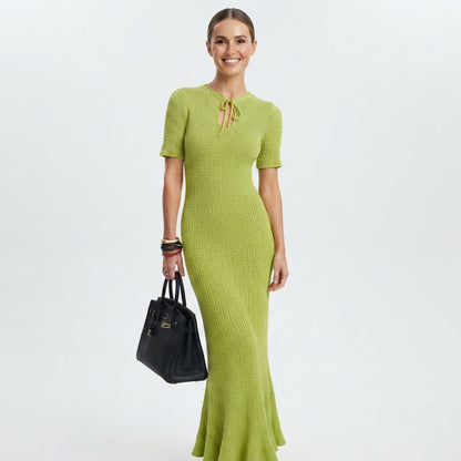 Lucy Brown | Elegant Maxi Races Dress For Women