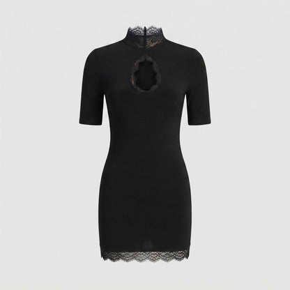 Phoebe Walker | Lace Cut-Out Mini Dress For Women