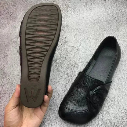 Sophie Hartley | Supportive Leather Slip-On Flats For Women