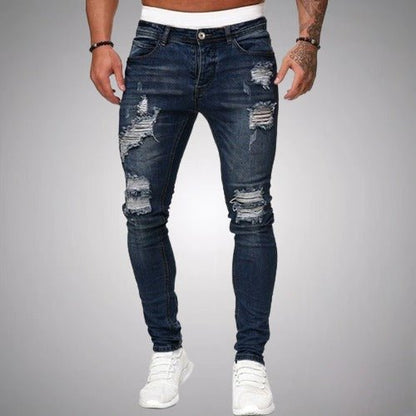 Luca Romano | Distressed Skinny Jeans For Men