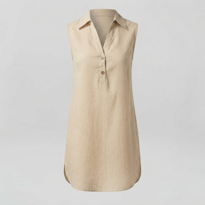 Sophie Walker | Cotton Linen Summer Dress For Women