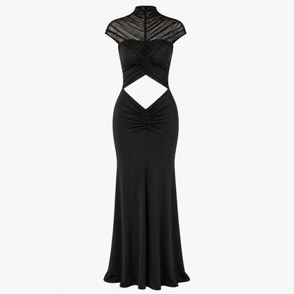 Zoe Parker | Ruched Cut-Out Maxi Dress For Women